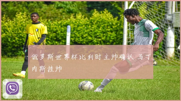 俄罗斯世界杯比利时主帅确认 马丁内斯挂帅