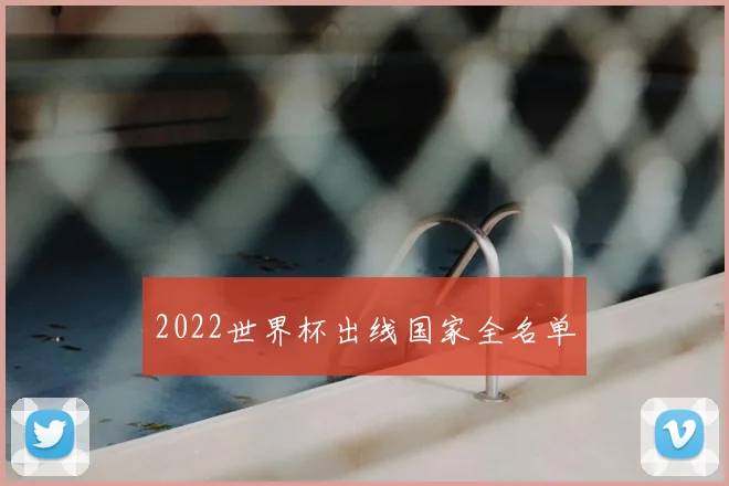 2022世界杯出线国家全名单