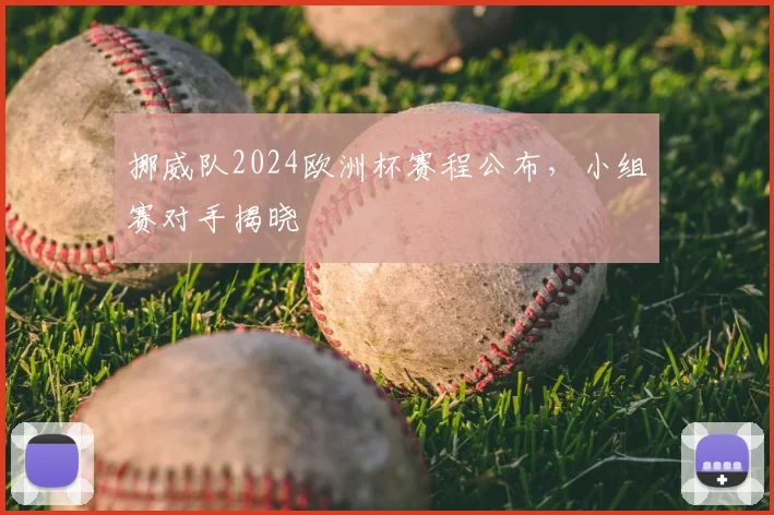 挪威队2024欧洲杯赛程公布，小组赛对手揭晓