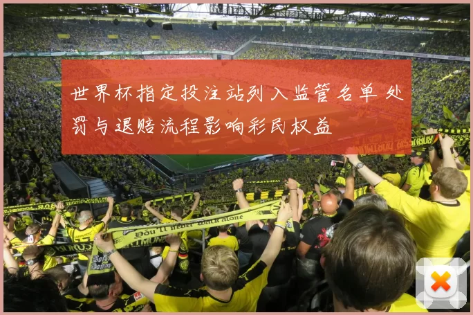 世界杯指定投注站列入监管名单 处罚与退赔流程影响彩民权益