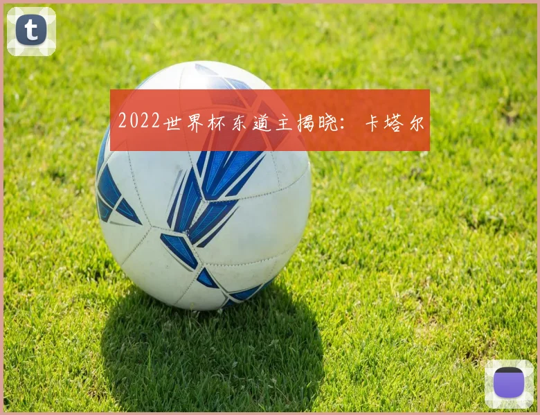 2022世界杯东道主揭晓:卡塔尔